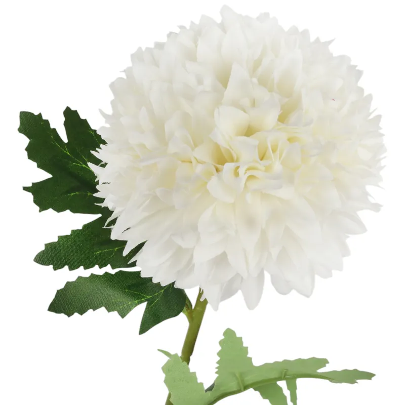 CHRYZANTEMA Sztuczny Kwiat Do Wazonu 50 cm - Biała