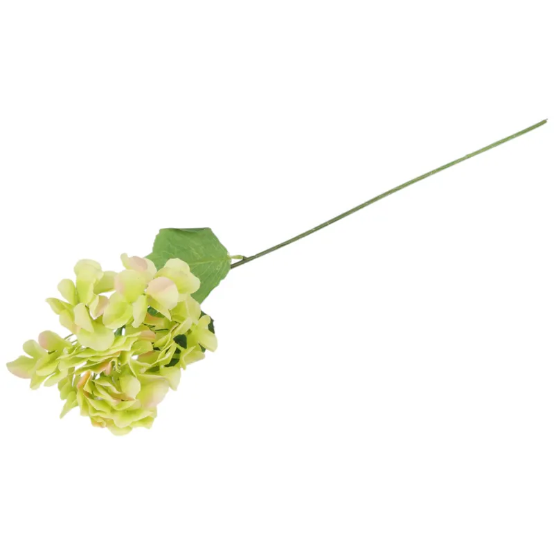 HORTENSJA KWIAT SZTUCZNY Do Wazonu 72 cm - Zielona