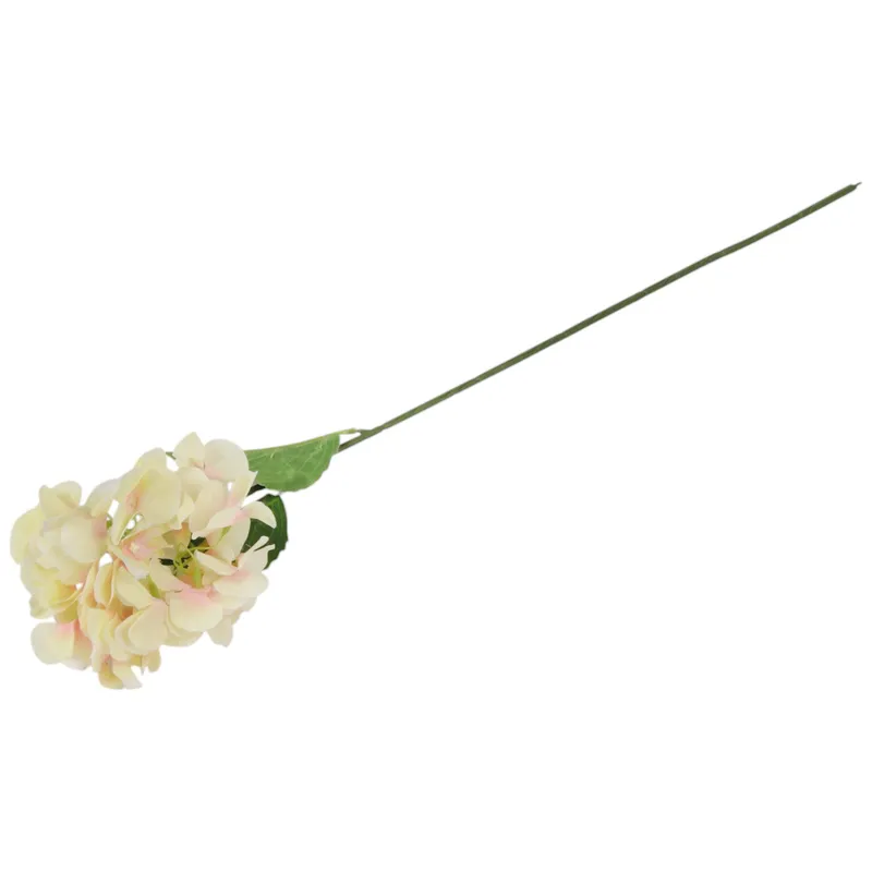 HORTENSJA KWIAT SZTUCZNY Do Wazonu 72 cm - Kremowa