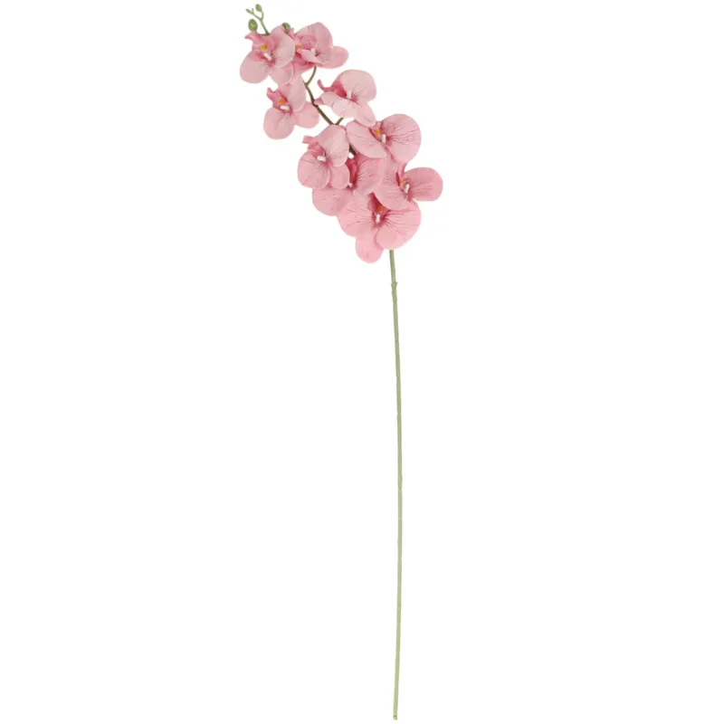 STORCZYK Sztuczne Kwiaty Do Wazonu GAŁĄZKA ORCHIDEA 100 cm - Różowa