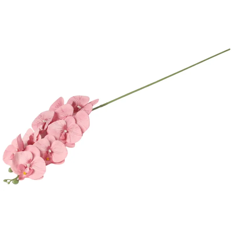 STORCZYK Sztuczne Kwiaty Do Wazonu GAŁĄZKA ORCHIDEA 100 cm - Różowa