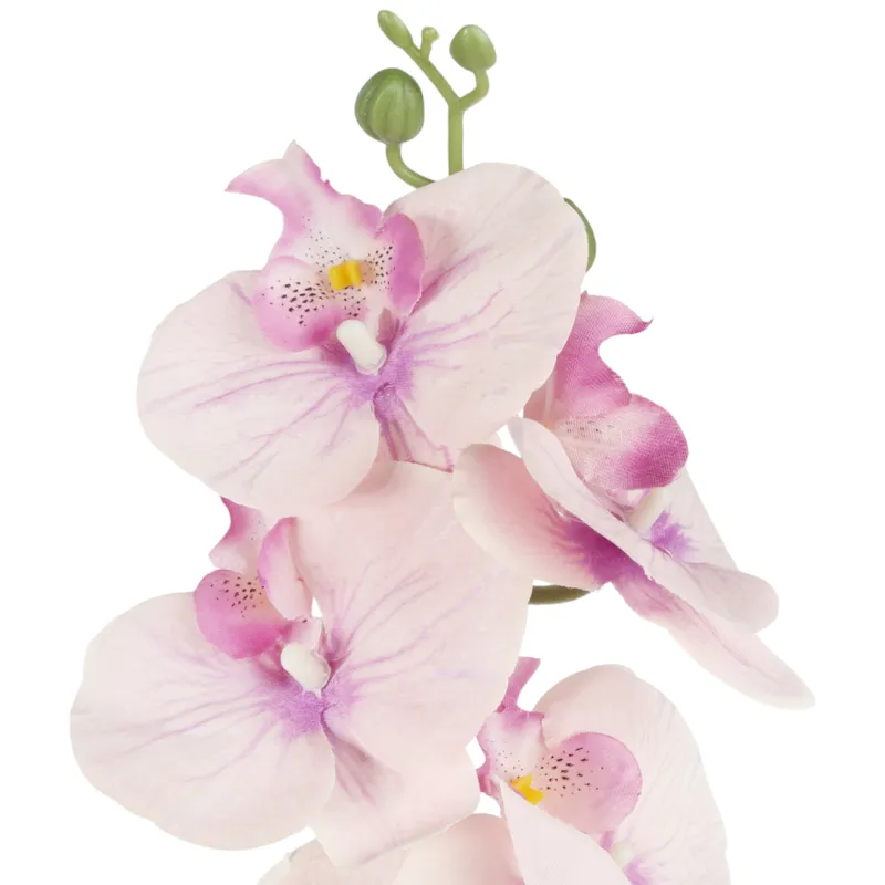 STORCZYK Sztuczne Kwiaty Do Wazonu GAŁĄZKA ORCHIDEA 100 cm - Różowo-Fioletowa