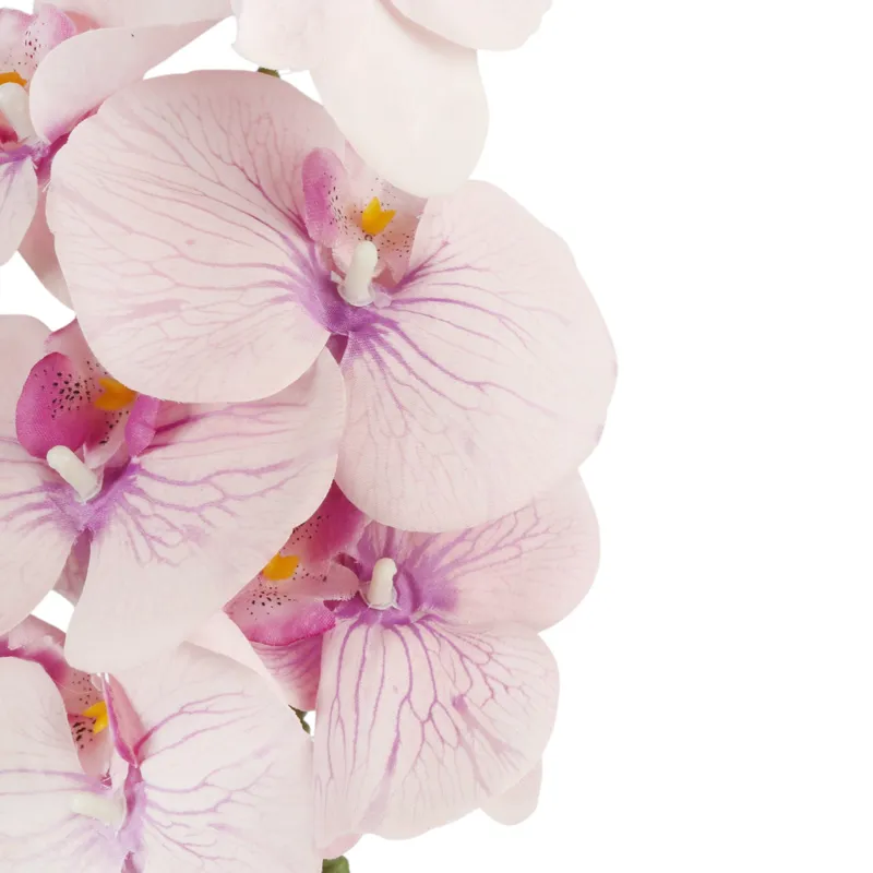 STORCZYK Sztuczne Kwiaty Do Wazonu GAŁĄZKA ORCHIDEA 100 cm - Różowo-Fioletowa