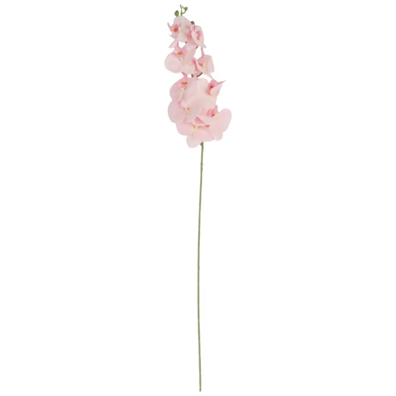 STORCZYK Sztuczne Kwiaty Do Wazonu GAŁĄZKA ORCHIDEA Jasno-Różowa 100 cm