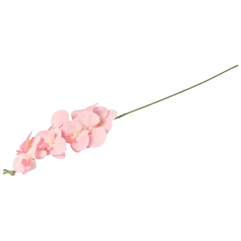 STORCZYK Sztuczne Kwiaty Do Wazonu GAŁĄZKA ORCHIDEA Jasno-Różowa 100 cm