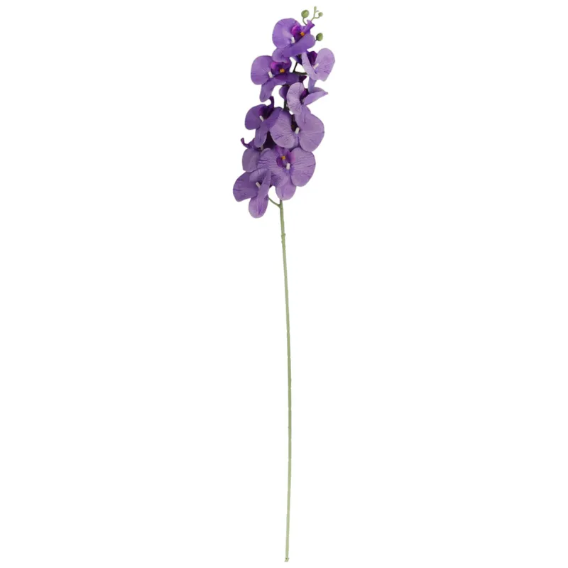 STORCZYK Sztuczne Kwiaty Do Wazonu GAŁĄZKA ORCHIDEA 100 cm - Fioletowa