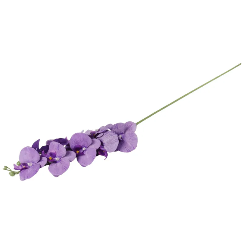 STORCZYK Sztuczne Kwiaty Do Wazonu GAŁĄZKA ORCHIDEA 100 cm - Fioletowa
