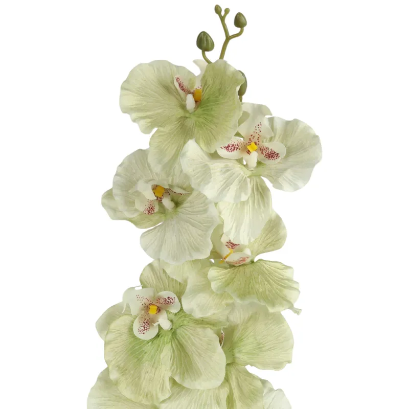 Storczyk Orchidea Gałązka 9 Kwiatów 105 cm Głęboka Czerwień