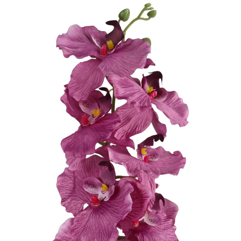 Storczyk Orchidea Gałązka 9 Kwiatów 105 cm - Różowy