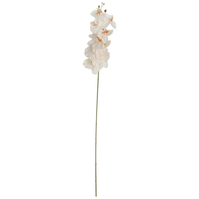 Storczyk Orchidea Gałązka 9 Kwiatów 105 cm - Kremowo-Różowa