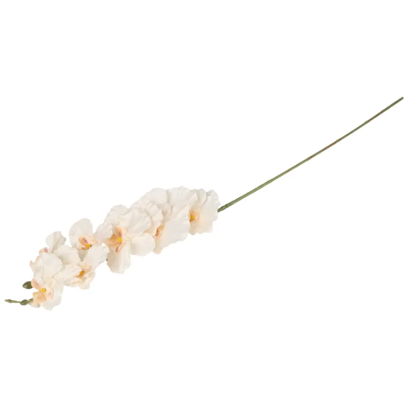 Storczyk Orchidea Gałązka 9 Kwiatów 105 cm - Kremowo-Różowa