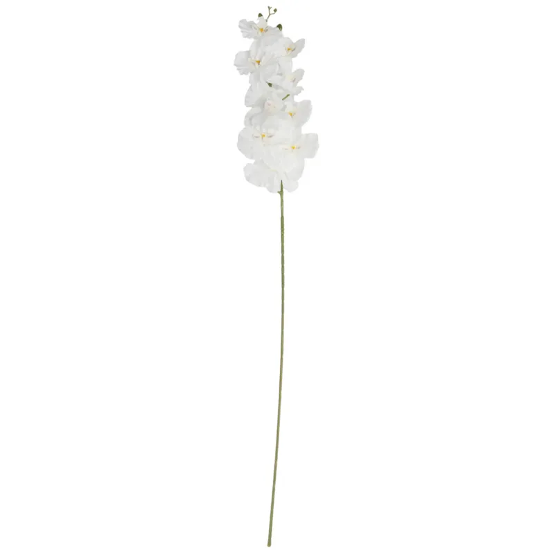Storczyk Orchidea Gałązka 9 Kwiatów 105 cm - Biała
