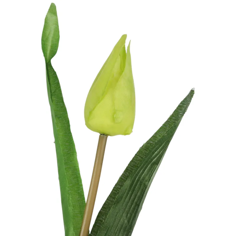 TULIPAN KWIAT SZTUCZNY Do Wazonu 40 cm - Zielony