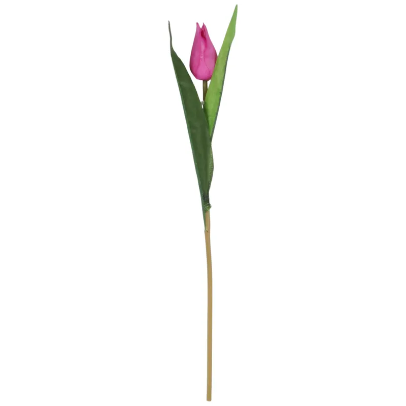 TULIPAN KWIAT SZTUCZNY Do Wazonu 40 cm - Różowy