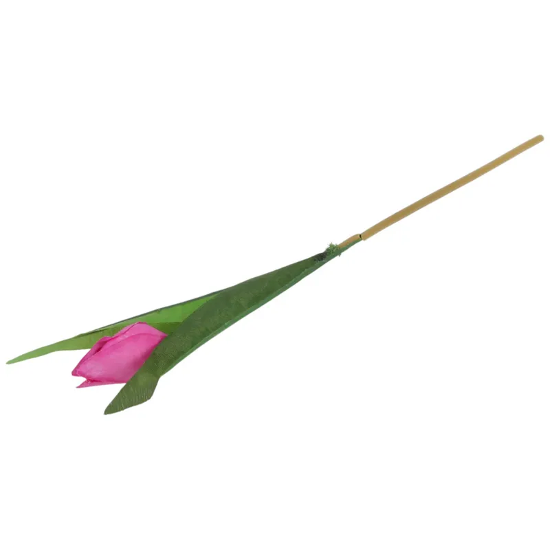 TULIPAN KWIAT SZTUCZNY Do Wazonu 40 cm - Różowy