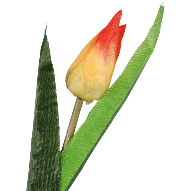 TULIPAN KWIAT SZTUCZNY Do Wazonu 40 cm - Żółty