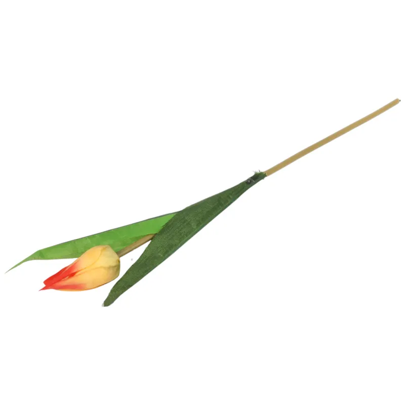TULIPAN KWIAT SZTUCZNY Do Wazonu 40 cm - Żółty
