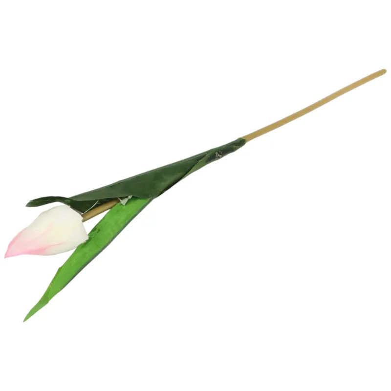 TULIPAN KWIAT SZTUCZNY Do Wazonu 40 cm - Biały