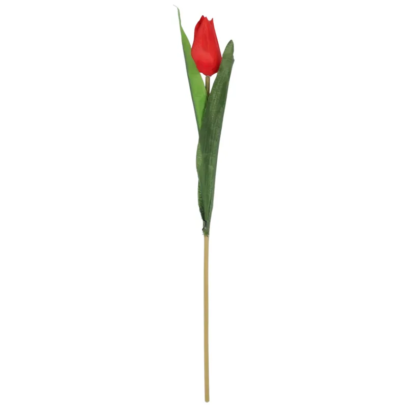 TULIPAN KWIAT SZTUCZNY Do Wazonu 40 cm - Czerwony