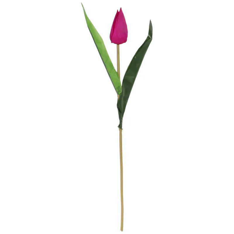 TULIPAN KWIAT SZTUCZNY Do Wazonu 40 cm - Fioletowy