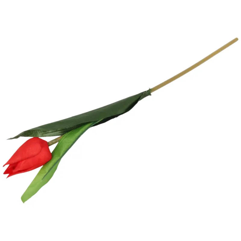 TULIPAN KWIAT SZTUCZNY Do Wazonu 40 cm - Czerwony