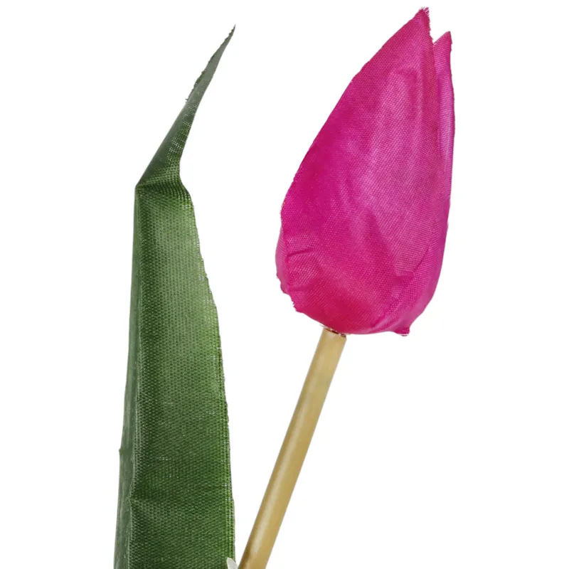 TULIPAN KWIAT SZTUCZNY Do Wazonu 40 cm - Fioletowy