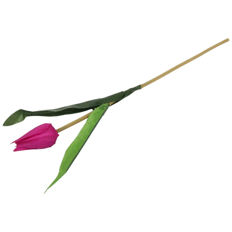 TULIPAN KWIAT SZTUCZNY Do Wazonu 40 cm - Fioletowy
