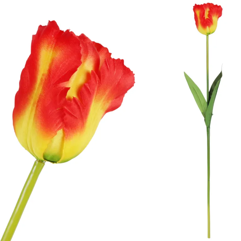 TULIPAN KWIAT SZTUCZNY Do Wazonu 65 cm - Różowy