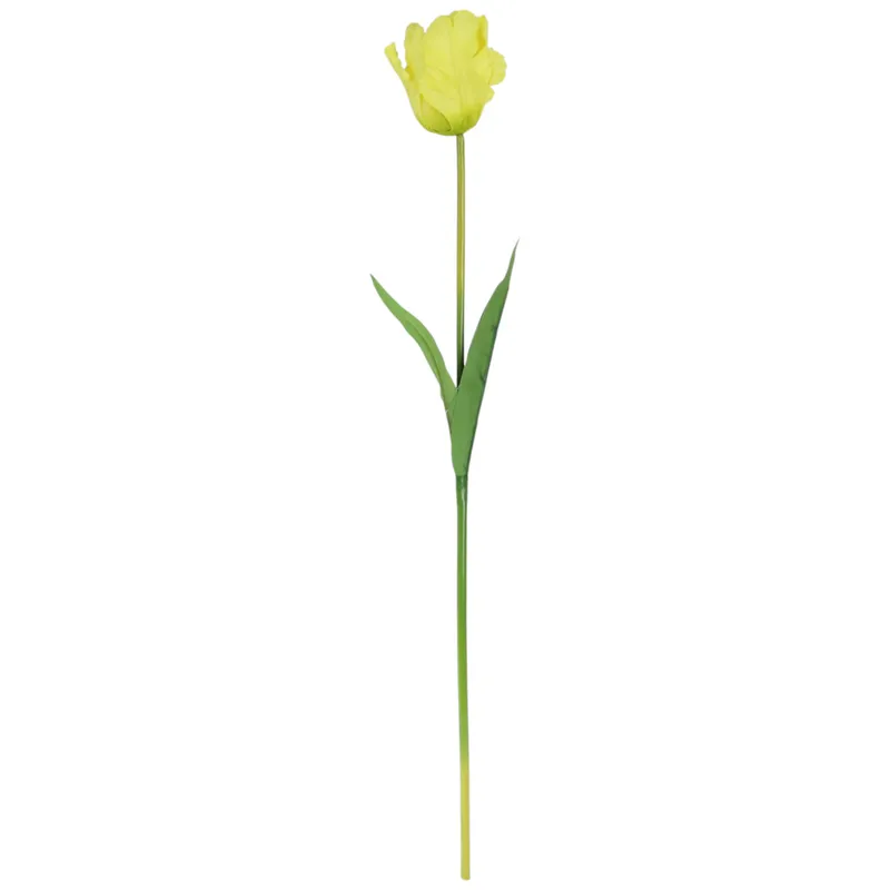 TULIPAN KWIAT SZTUCZNY Do Wazonu 65 cm - Zielony