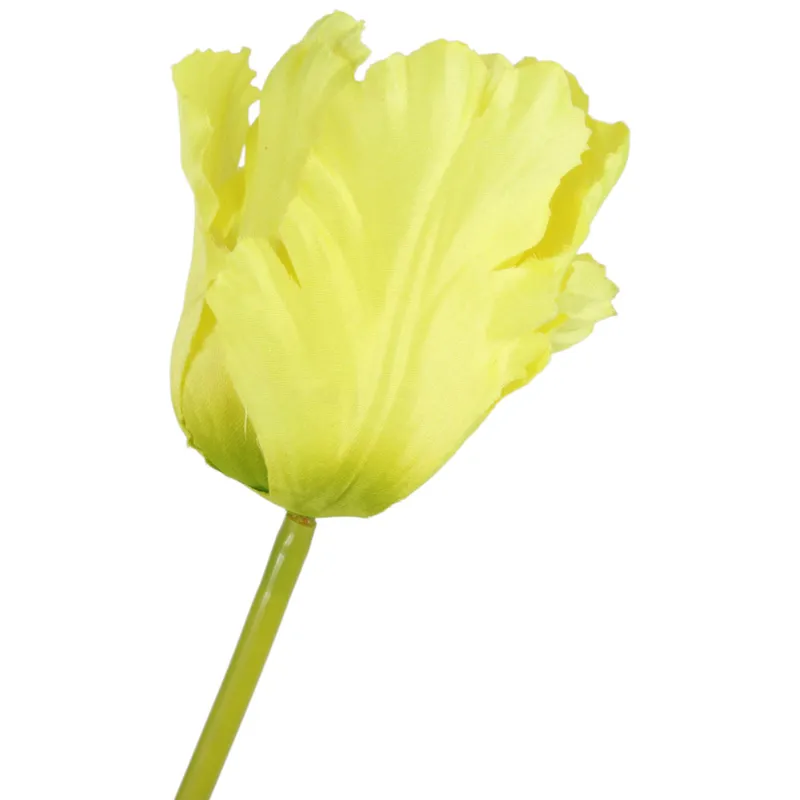 TULIPAN KWIAT SZTUCZNY Do Wazonu 65 cm - Zielony