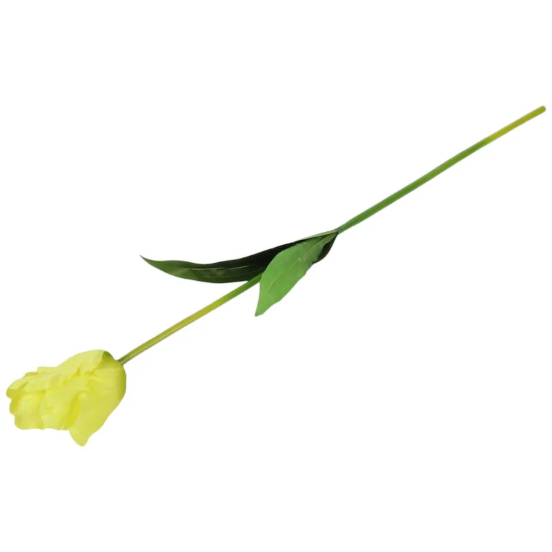 TULIPAN KWIAT SZTUCZNY Do Wazonu 65 cm - Zielony