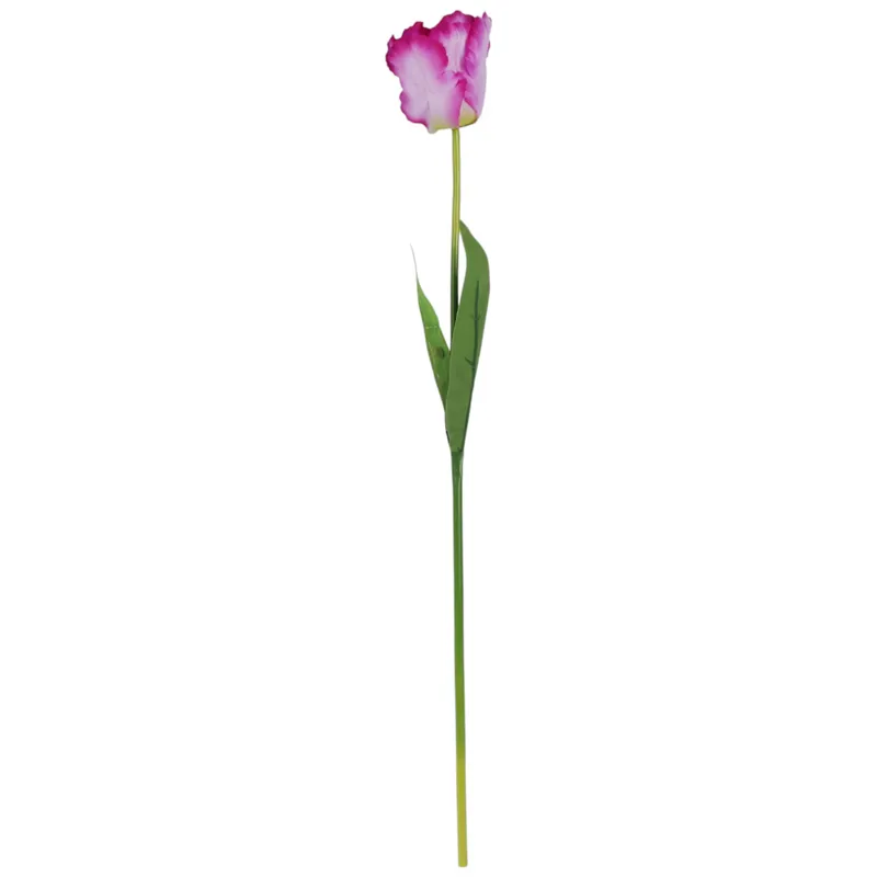 TULIPAN KWIAT SZTUCZNY Do Wazonu 65 cm - Fioletowy