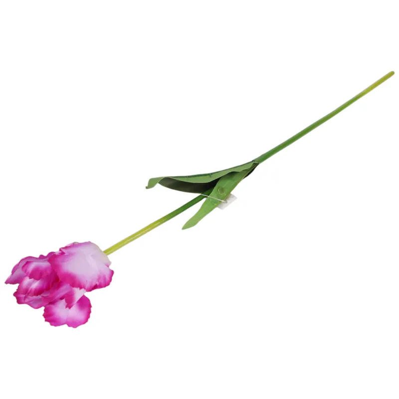 TULIPAN KWIAT SZTUCZNY Do Wazonu 65 cm - Fioletowy
