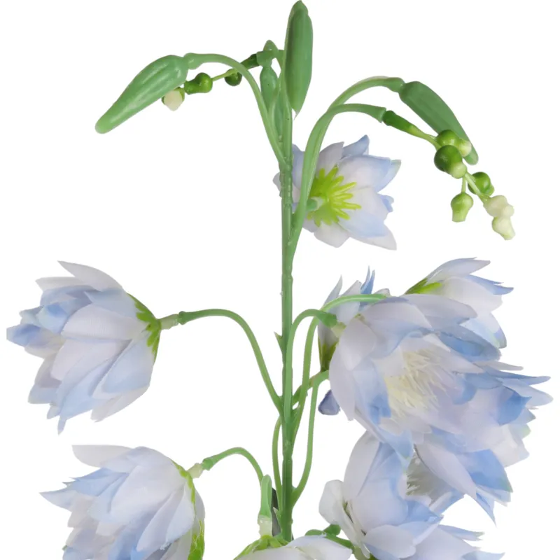 DZWONKI KWIAT SZTUCZNY Do Wazonu 85 cm - Niebieski