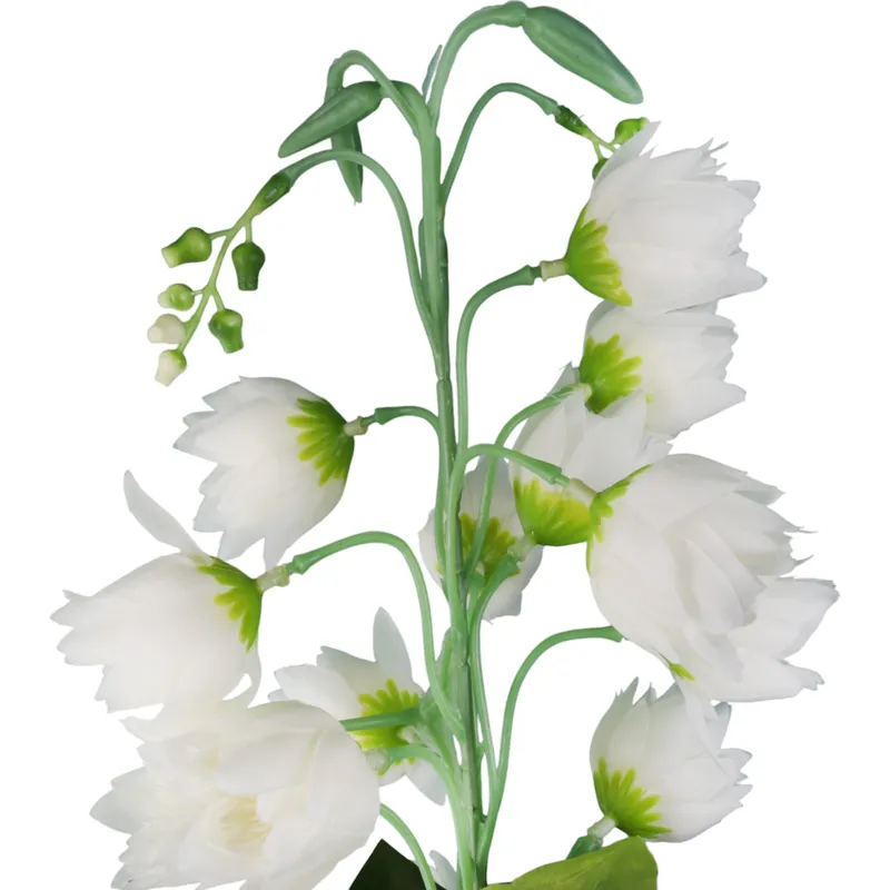 DZWONKI KWIAT SZTUCZNY Do Wazonu 85 cm - Biały