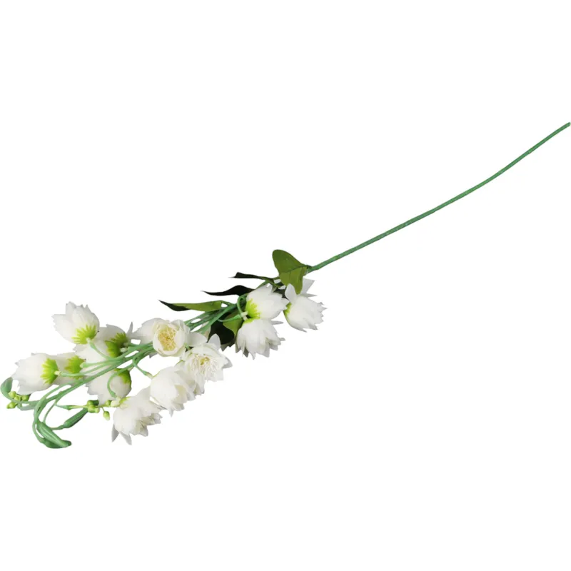 DZWONKI KWIAT SZTUCZNY Do Wazonu 85 cm - Biały