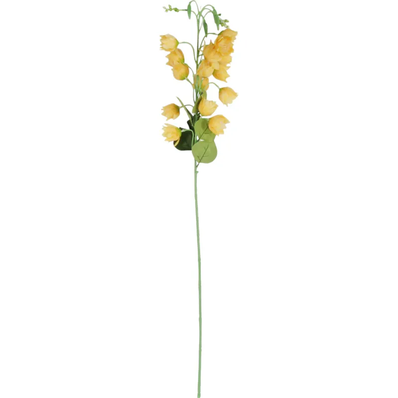 DZWONKI KWIAT SZTUCZNY Do Wazonu 85 cm - Pomarańczowy