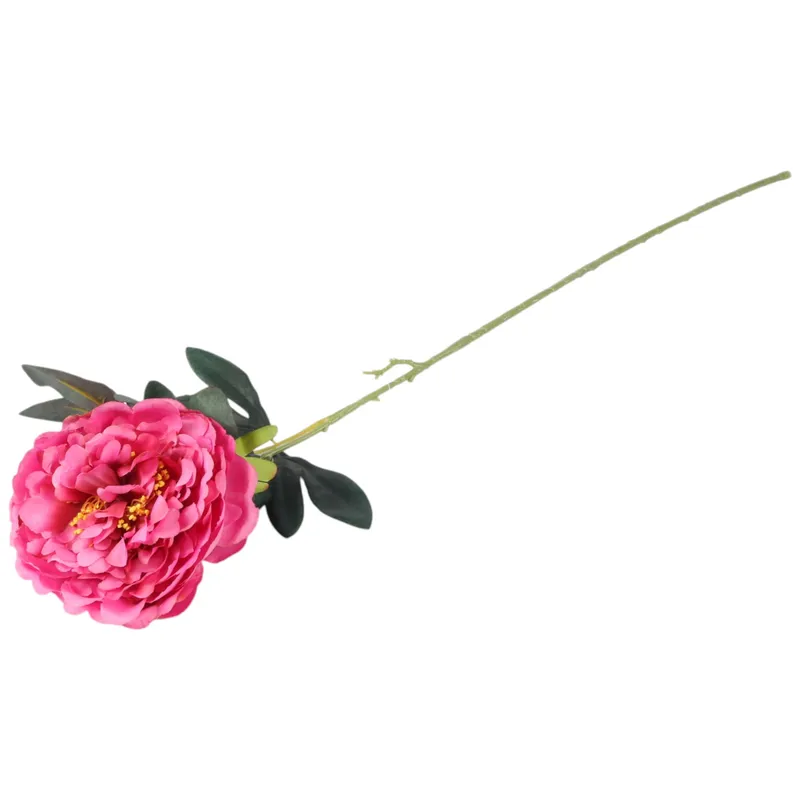 PIWONIA KWIAT SZTUCZNY Do Wazonu Rózowa PEONIA 72 cm