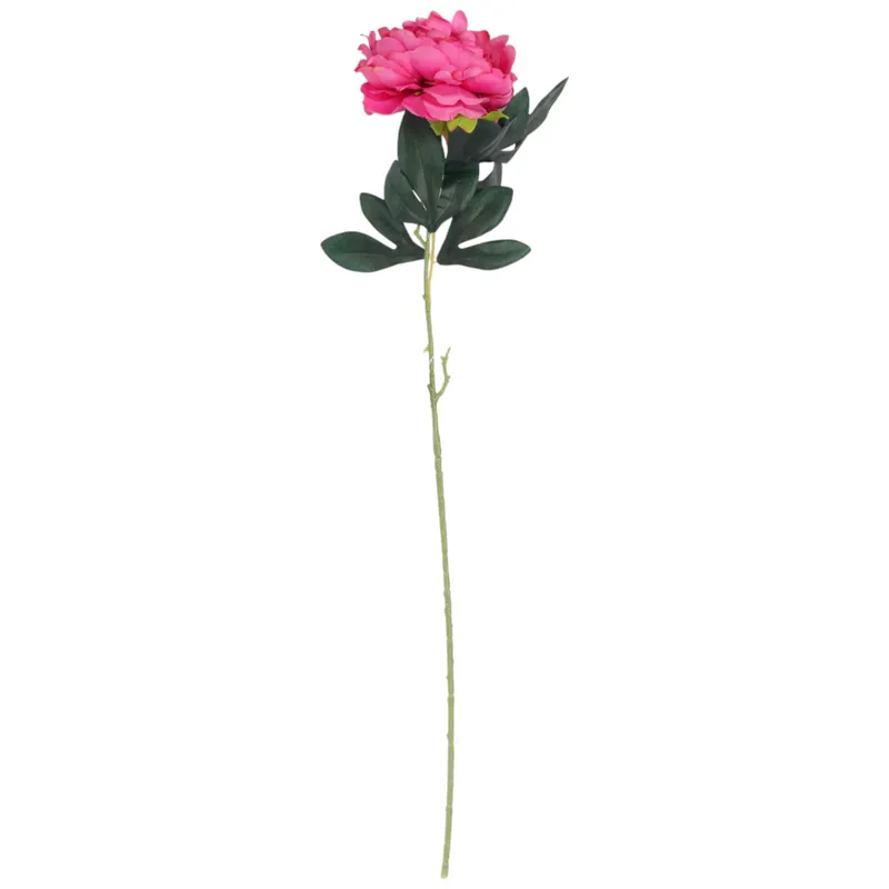 PIWONIA KWIAT SZTUCZNY Do Wazonu Rózowa PEONIA 72 cm