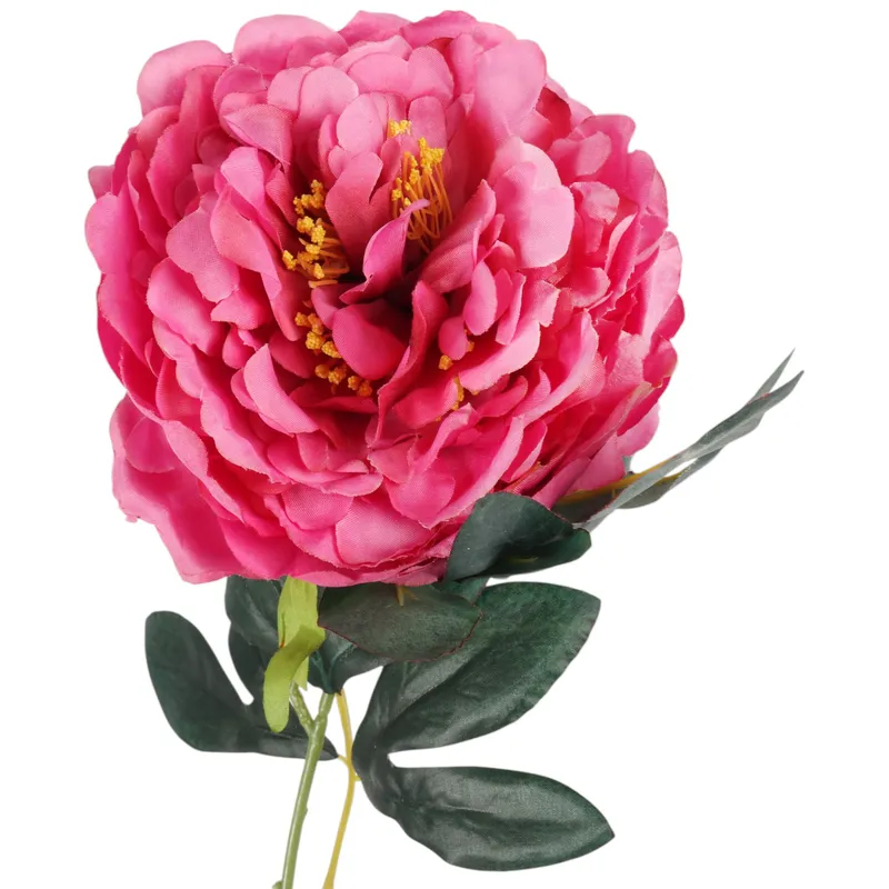 PIWONIA KWIAT SZTUCZNY Do Wazonu Rózowa PEONIA 72 cm