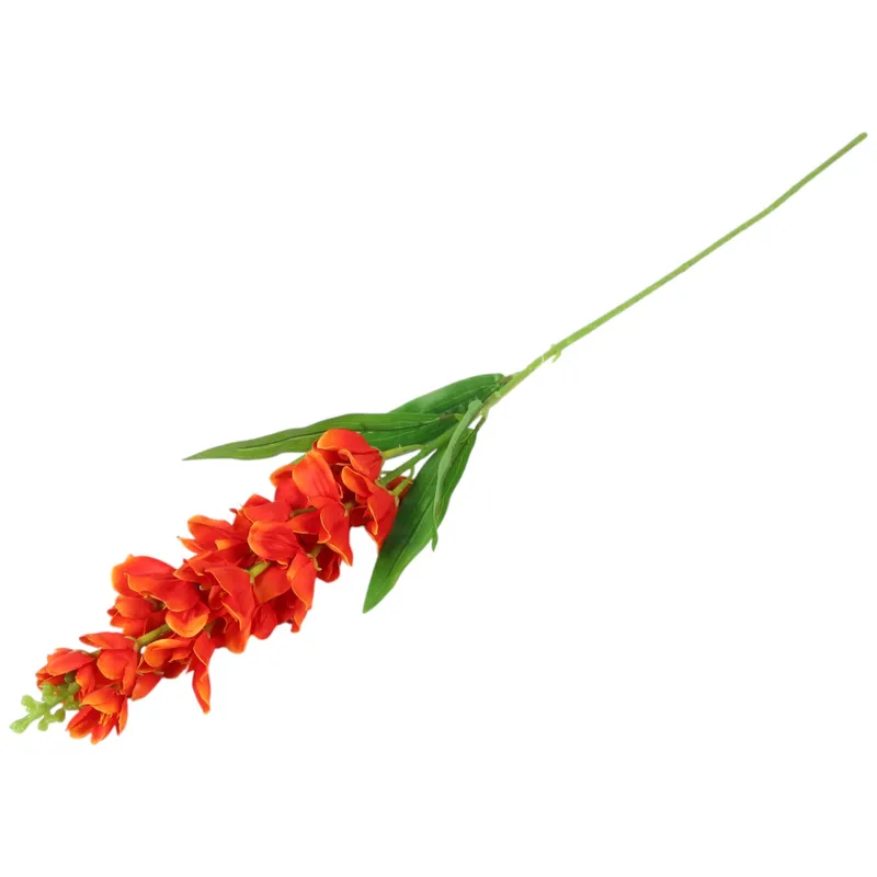 OSTRÓŻKA KWIAT SZTUCZNY Do Wazonu 82 cm - Pomarańczowa