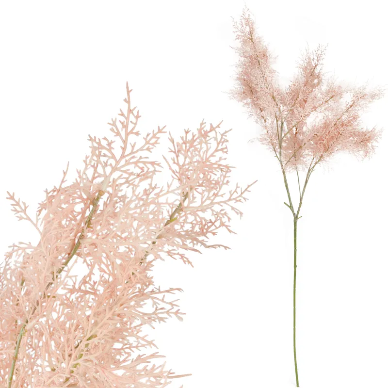 TAWUŁKA ASTILBE Sztuczna Gałązka Dodatek Do Kompozycji 94 cm - Różowa