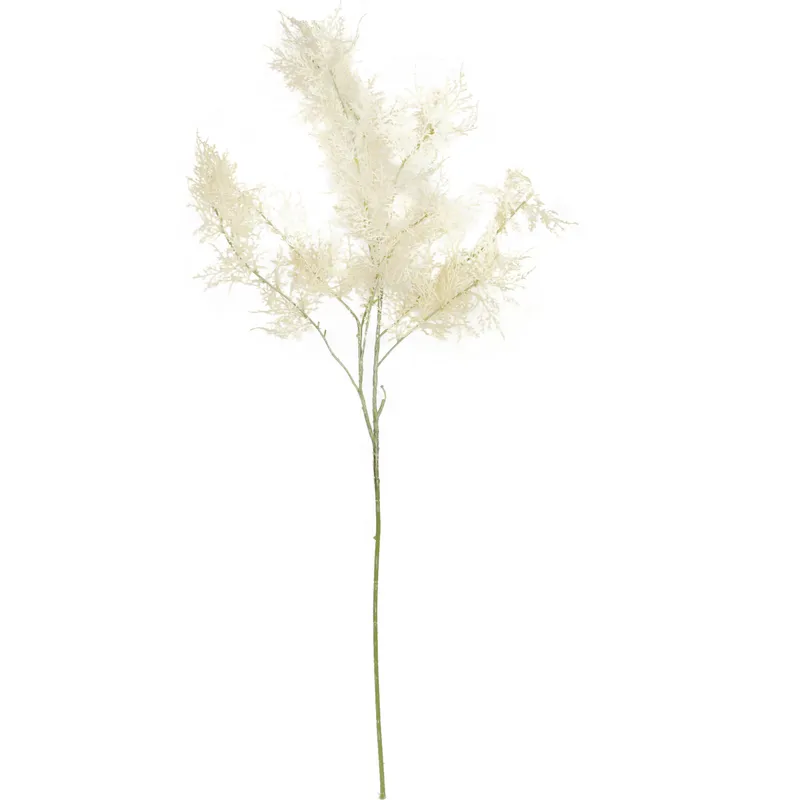 TAWUŁKA ASTILBE Sztuczna Gałązka Dodatek Do Kompozycji 94 cm - Kremowa