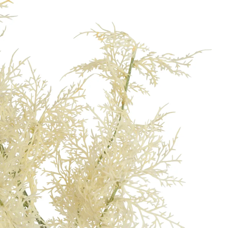 TAWUŁKA ASTILBE Sztuczna Gałązka Dodatek Do Kompozycji 94 cm - Kremowa