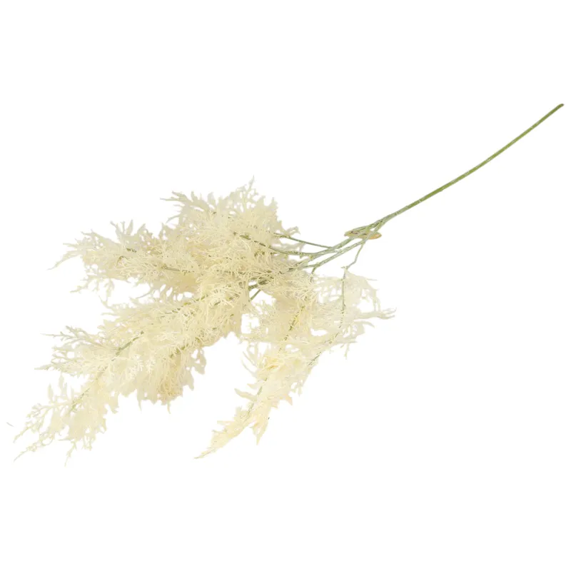 TAWUŁKA ASTILBE Sztuczna Gałązka Dodatek Do Kompozycji 94 cm - Kremowa