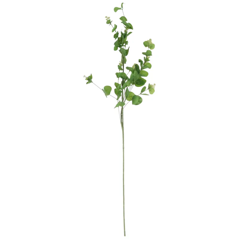 EUKALIPTUS GAŁĄZKA SZTUCZNA Dodatek Do Kompozycji 90 cm - Zielony