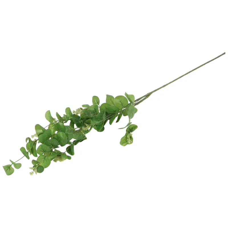 EUKALIPTUS GAŁĄZKA SZTUCZNA Dodatek Do Kompozycji 90 cm - Zielony