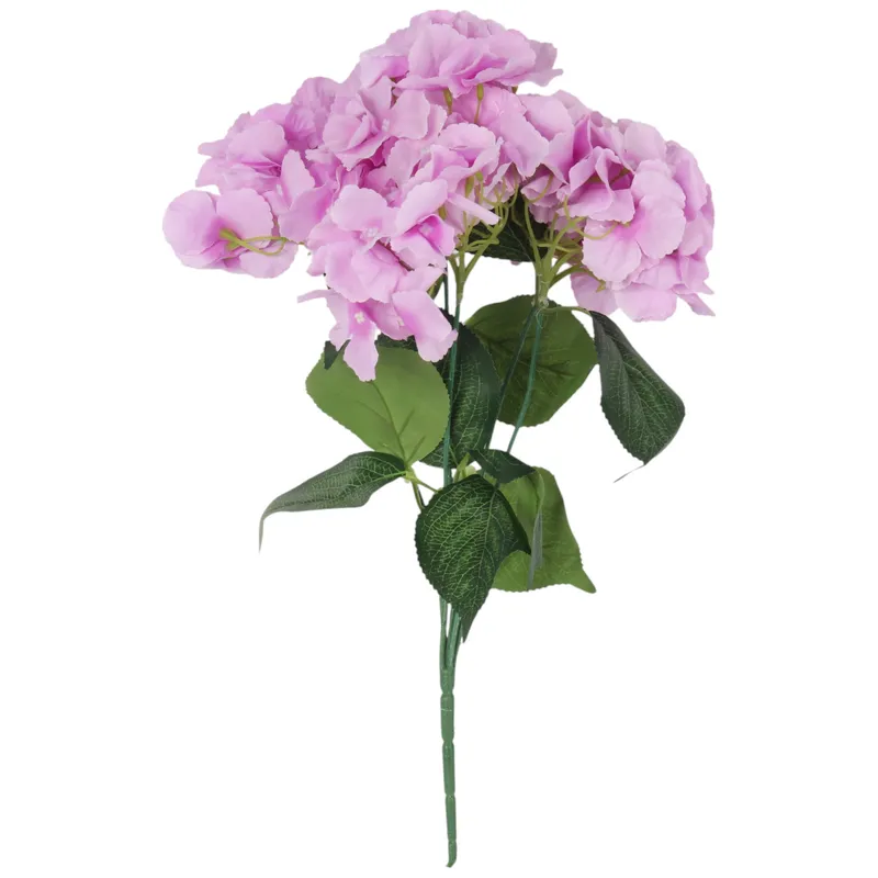 BUKIET HORTENSJI 46 cm - Fioletowy
