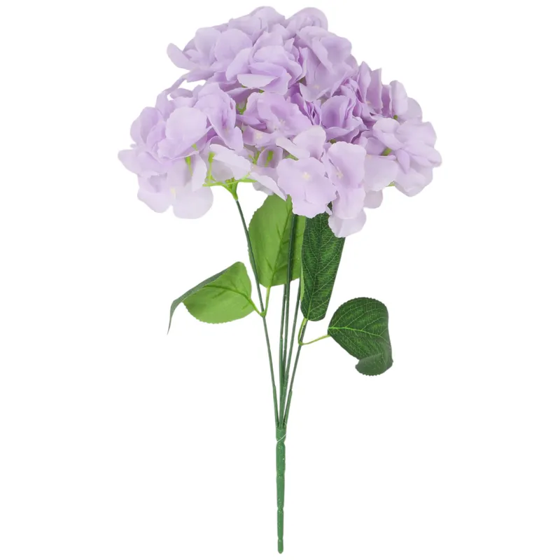 BUKIET HORTENSJI Jasno-Fioletowy 46 cm