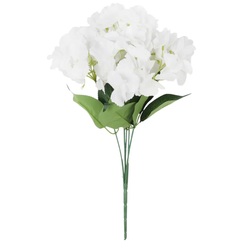 BUKIET HORTENSJI 46 cm - Biały